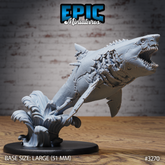 Zombie Shark 3D-printed model